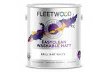 Fleetwood Easyclean Washable Matt 2.5L White
