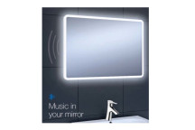 Aqualla Linea Plus Live Led Mirror 800 X 600mm Bluetooth