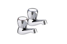 Crown Contract  Basin Taps 1/2\" Chrome- Pair