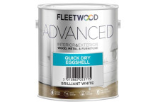 Fleetwood Advanced Quick Dry Eggshell 1L White