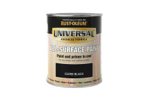 Universal All Surface Paint 750ml Gloss Black