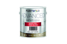 Fleetwood Advanced Quick Dry Gloss 5L Brilliant White