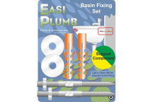 Easi Plumb S/S Basin Fixings  - Pack