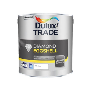 Dulux Trade Diamond Eggshell Light Base 2.5L