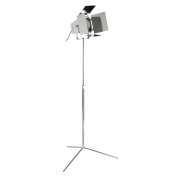 Spotlight Floor Lamp - Chrome