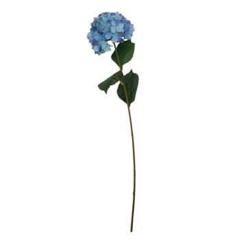 Fiori 74cm Hydrangea Stem - Blue