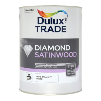 Dulux Trade Diamond Satinwood Pbw 1L