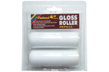 Fleetwood Sponge Gloss Roller Sleeve 4\" - 2 Pack