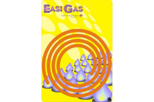 Easi Plumb Orange Rubber Gas Hose 1.2M
