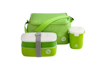 Grub Tub Lunch Box W/Cutlery & Cool Bag 3pce