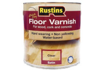 Rustins Quick Dry Clear Floor Varnish 2.5L Satin