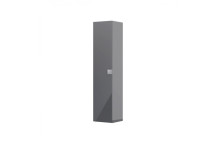 Studio Bora 35Cm Tall Boy Wall Cabinet-Gloss Graphite