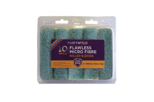 Fleetwood Flawless Micro Fibre Roller Sleeve 4\" - 10 Pack