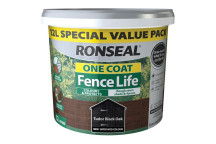 Ronseal One Coat Fencelife 12L Tudor Black