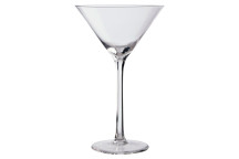S/2 Clear Martini Glasses 250ml