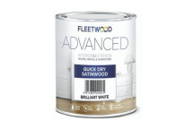 Fleetwood Advanced Quick Dry Satinwood Brilliant White 5L