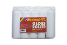 Fleetwood 4\" Gloss Roller Sleeve - 10 Pack