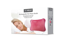 Devielle Luxury Rechargeable Hot Water Bottle - Rose/Pink