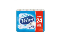 Velvet Comfort Toilet Rolls - 24 Pack