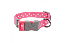 Walkabout Starry Pink Dog Collar - L