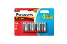 Panasonic AAA Battery LR6 (6 + 4 Free)