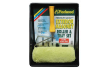 Fleetwood Exterior Masonry Roller & Tray Set 9\"