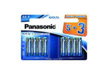 Panasonic Evolta AA Alkaline Barrery 8PK