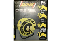 Safeline 110V Extension Cable Reel 25M 16A 2.5Sq