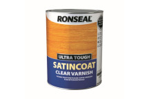 Ronseal Ultra Tough Satincoat 5L Clear Varnish