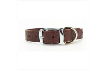 Walkabout Tan Luxe-Leather Collar - L