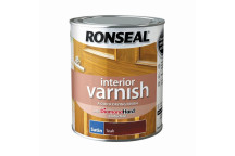 Ronseal Quick Dry Satin Varnish 750ml Teak
