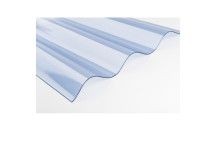 Corrugated Perspex Sheet 6Ft X  2Ft X 1.3mm