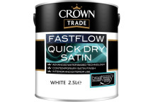 Crown Trade Fastflow Quick Dry Satin 2.5L White