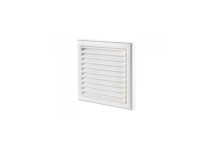 Louvre Wall Vent 4\" White