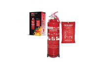 Proplus Fire Safety Kit (Blanket & Extinguisher)