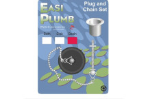Easi Plumb Poly Basin Plug & Chain Set Eppc1