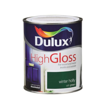 Dulux High Gloss Winter Holly 750ml