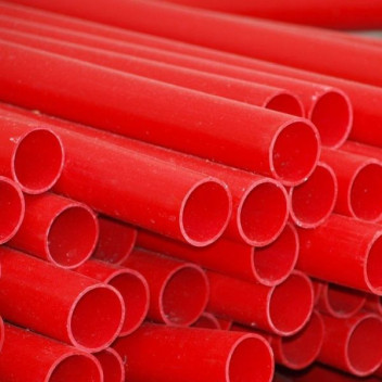 Red ESB Duct 125mm x 6M