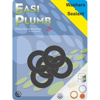 Easi Plumb Spare Appliance Hose Washers (5)