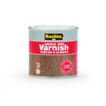 Rustins Quick Dry Clear Gloss Varnish 500ml
