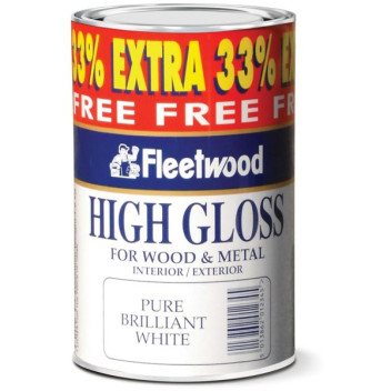Fleetwood High Gloss 750ml + 1/3 Free White