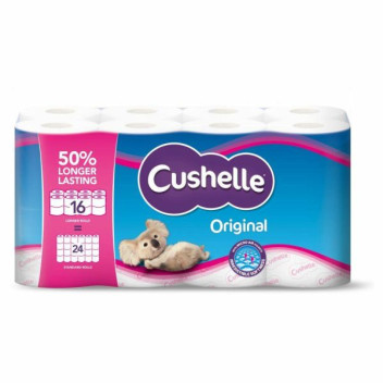 Cushelle Toilet Roll - 16Pk