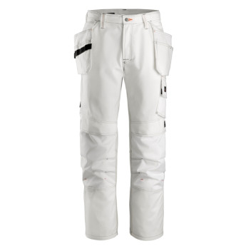 Snickers Painters Advanced Trousers White W35\" L30\" 56