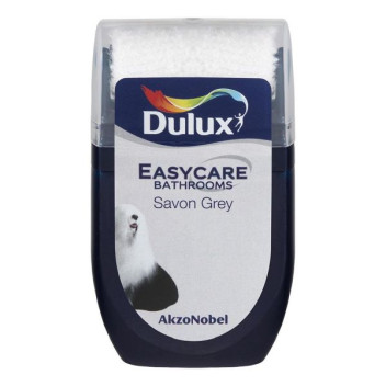 Dulux Easycare Bathroom Tester Savon Grey 30ml