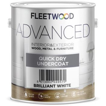 Fleetwood Advanced Quick Dry Undercoat Brilliant White 2.5L