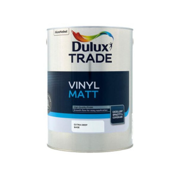 Dulux Trade Vinyl Matt Extra Deep Base 5L