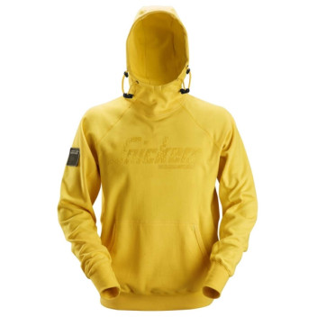 Snickers Logo Hoodie Yellow  S