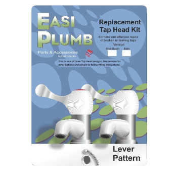 Easi Plumb Replacement Tap Head Kit Lever Pattern 1/2\"