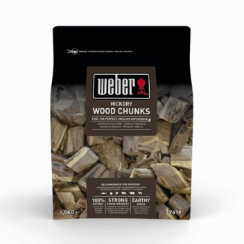 Weber Hickory Wood Chunks 1.5Kg
