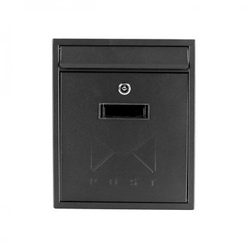 Contemporary Post Box - Black